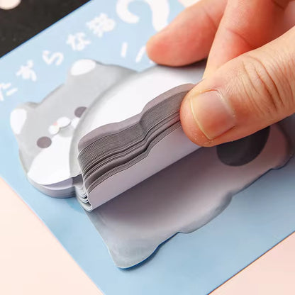 Kiwoo Animal Hug Sticky Notes 🐰🐶🐥🐱 - KIQOO