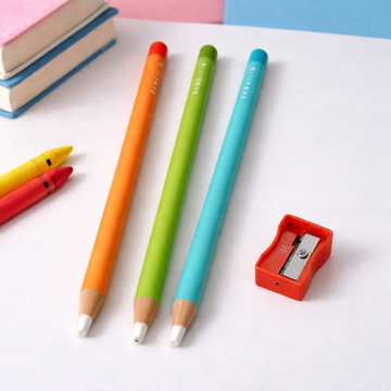 Kiwoo Magic Eraser Pencil (3pc pack) - KIQOO