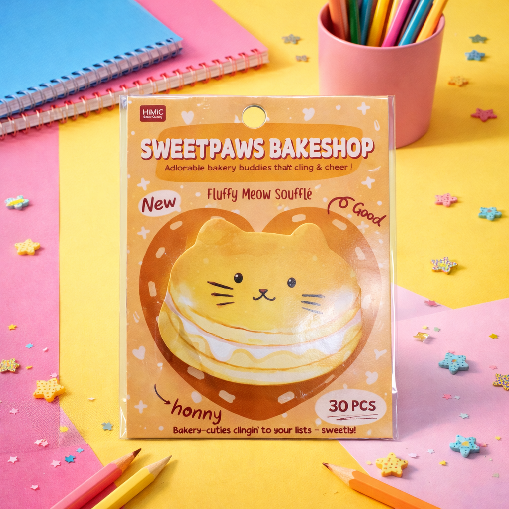 Kiwoo Sweet Treat Food Sticky Notes 🍔🍩 - KIQOO