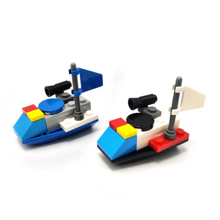 Kiwoo Lego Boat Sharpener 🚤✏️
 (Patrol Yacht) - KIQOO