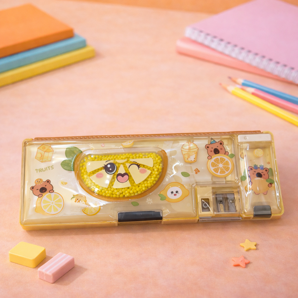 Kiwoo Cute Pop Magnetic Pencil Box 🎒✨ - KIQOO