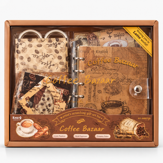 Kiwoo Coffee Bazaar Journaling Kit