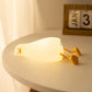 Kiwoo Lying Flat Duck Silicone Night Lamp