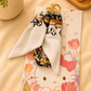 Kiwoo Argyle Scarf Bag Charm - KIQOO