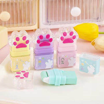 Kiwoo Kitty Paw Erasers - KIQOO