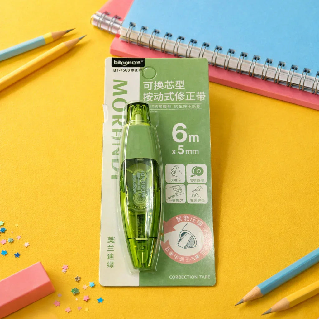 Kiwoo ClickFix Pen Correction Tape 🖊️✨ - KIQOO