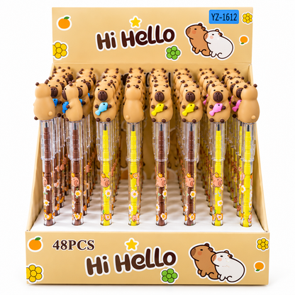 Kiwoo Capybara Bullet Pencils