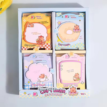 Kiwoo Pastel Cartoon Sticky Notes 🌈 - KIQOO