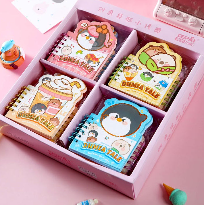 Kiwoo Dream Tale Mini Spiral Notebook - KIQOO