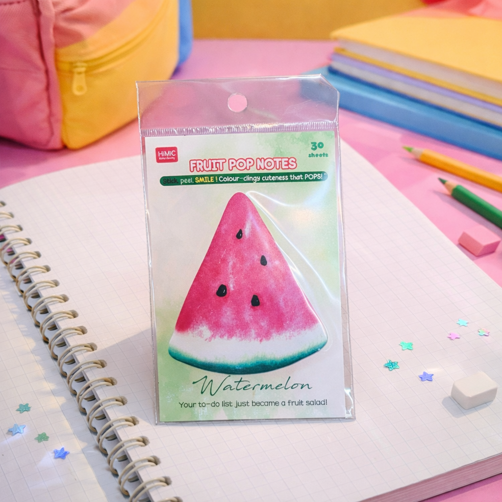 Kiwoo Fruity Cutie Sticky Notes🍇 🍋‍🟩 - KIQOO
