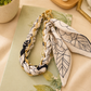 Kiwoo Argyle Scarf Bag Charm - KIQOO