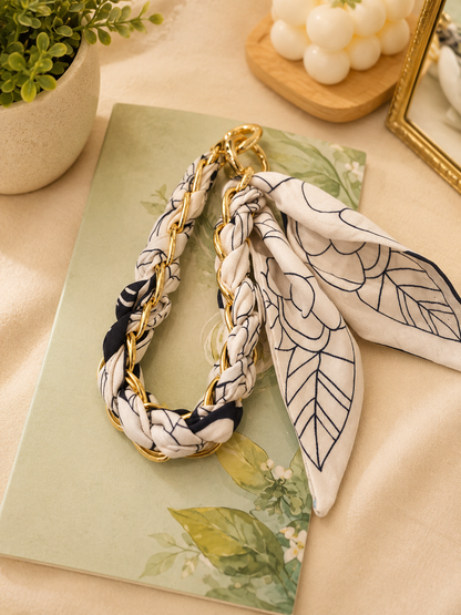 Kiwoo Argyle Scarf Bag Charm - KIQOO