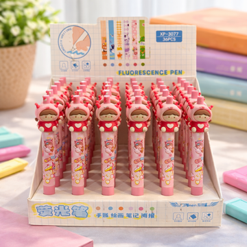 Kiwoo Bear Fluroscent Pen - KIQOO