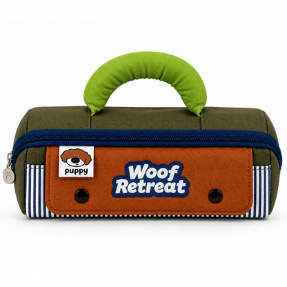 Kiwoo Woof Retreat Handle Pencil Pouch