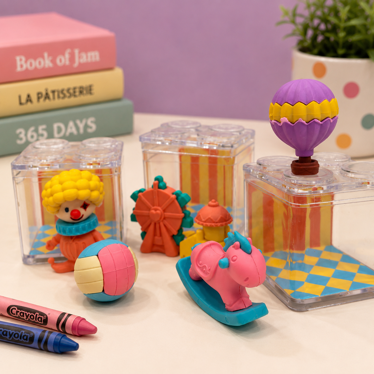 Kiwoo Circus Fun Eraser - KIQOO
