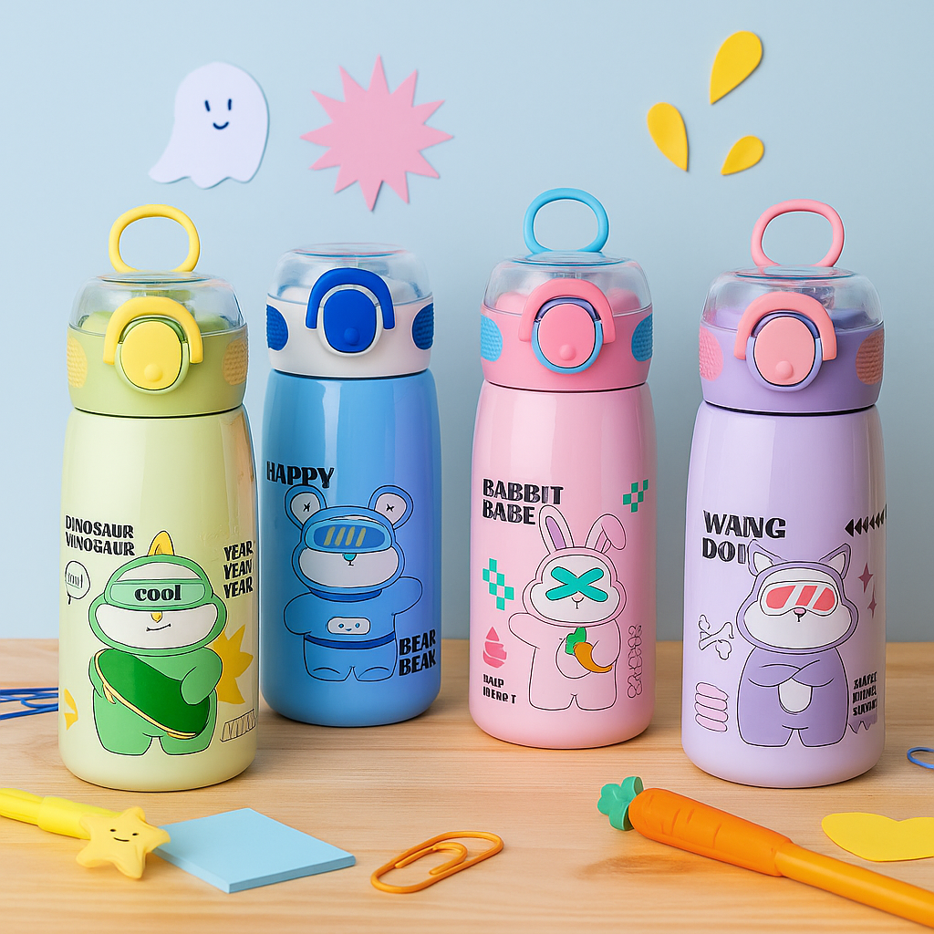 Kiwoo Adventure Kids Water Bottle