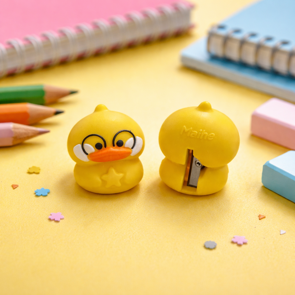 Kiwoo TinyQuack Mini Duckling Sharpener 🐥✨ - KIQOO