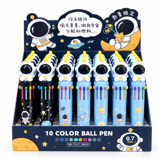 Kiwoo Astronaut Multi-Colour Click Pen