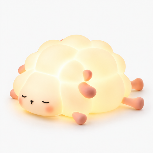 Kiwoo Cute Sheep Night Silicone Lamp