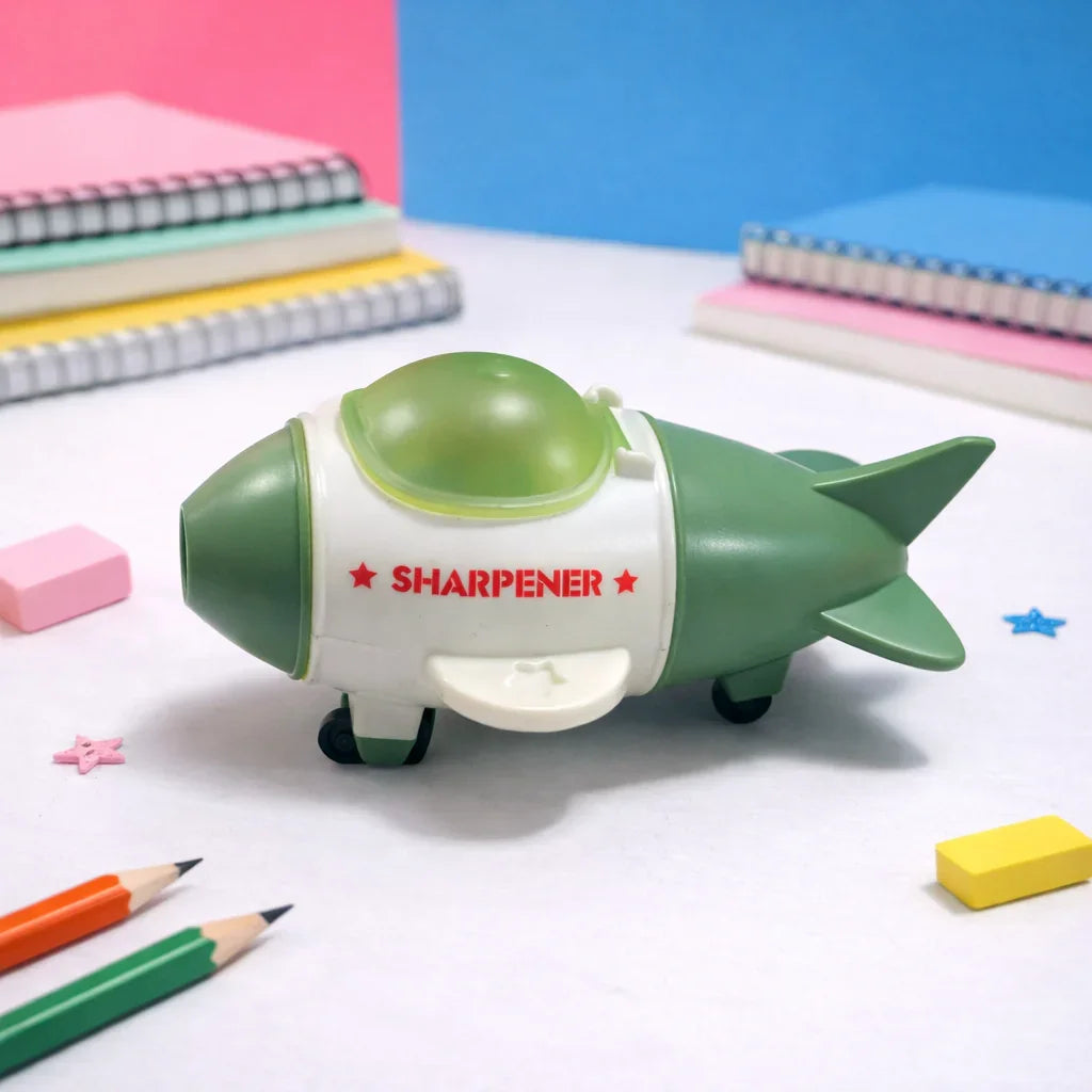 Kiwoo AstroPop Rocket Eraser Sharpener 🚀✨ - KIQOO