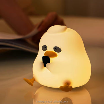 Kiwoo Darkwing Duckling Silicone Night Lamp - KIQOO