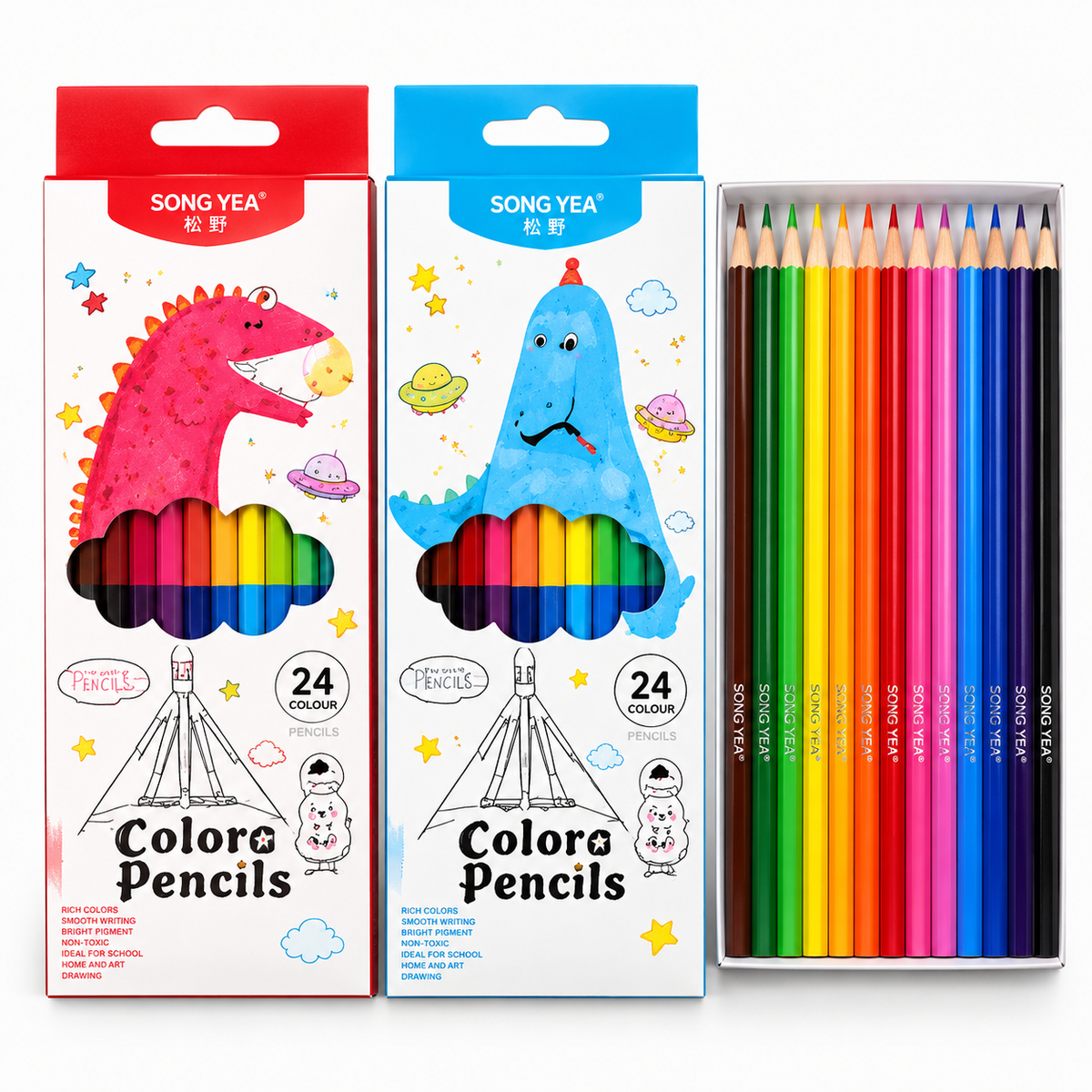 Kiwoo Twin Sided Colour Pencils