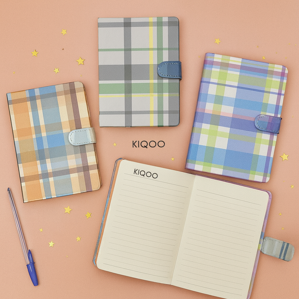 Kiwoo CheckMate Diary 📓✨ (Assorted) - KIQOO