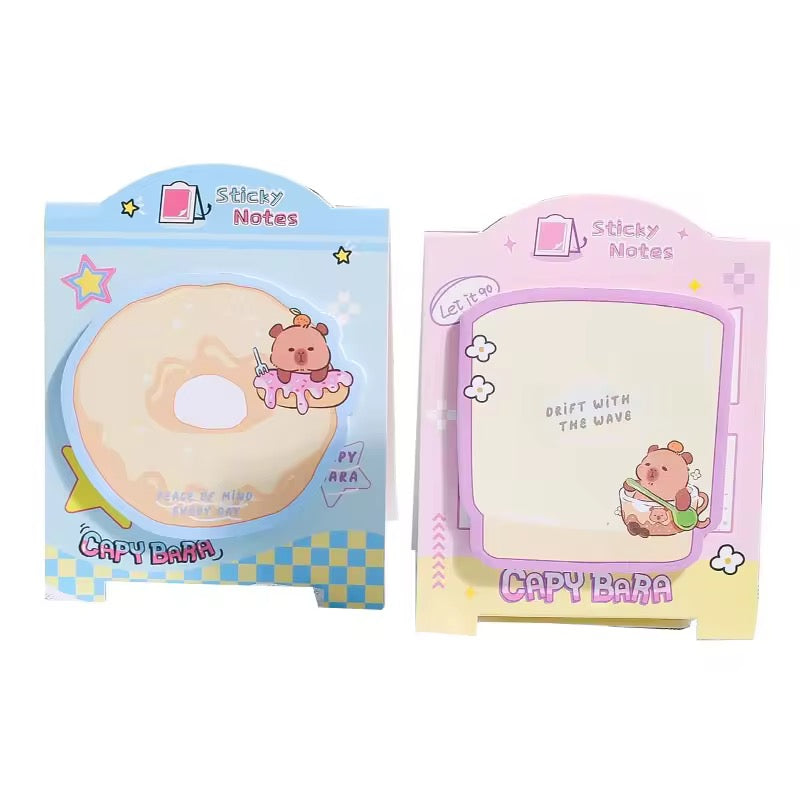 Kiwoo Pastel Cartoon Sticky Notes 🌈 - KIQOO