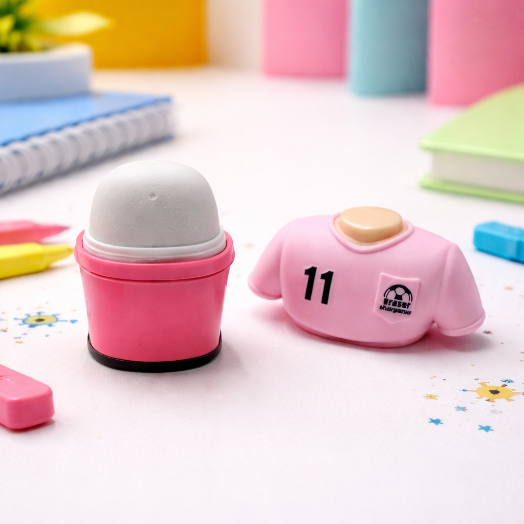 Kiwoo GoalMate Jersey Eraser Sharpener ⚽✨ - KIQOO