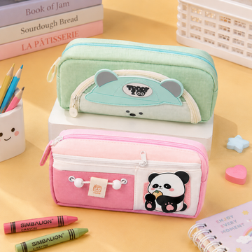 Kiwoo Pocket Duo Pencil Pouch (Buy1 Get1 Free)