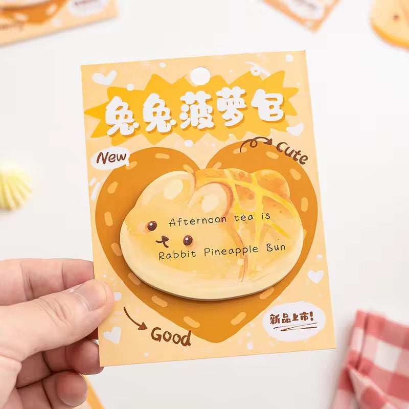 Kiwoo Sweet Treat Food Sticky Notes 🍔🍩 - KIQOO