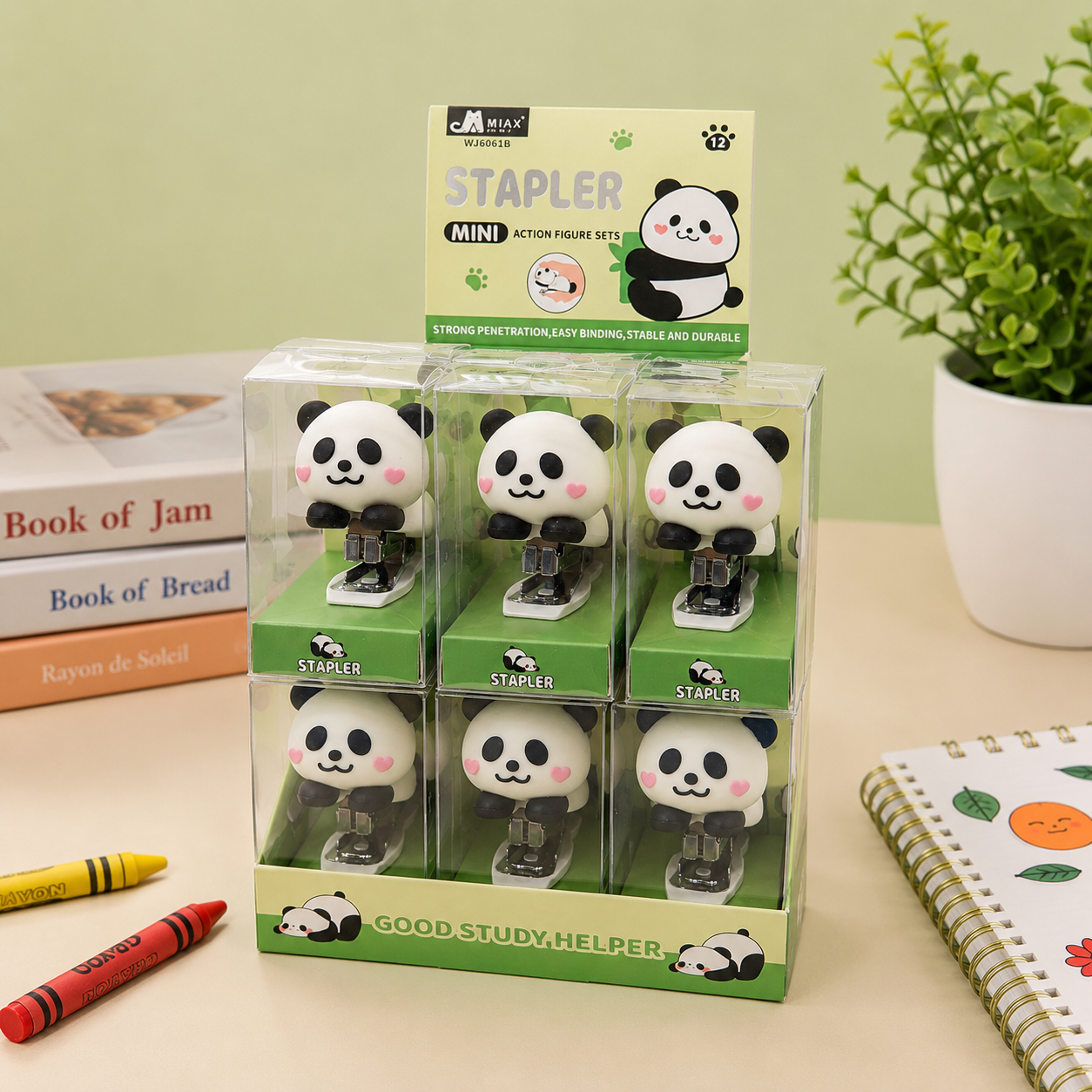 Kiwoo Panda Mini Stapler - KIQOO