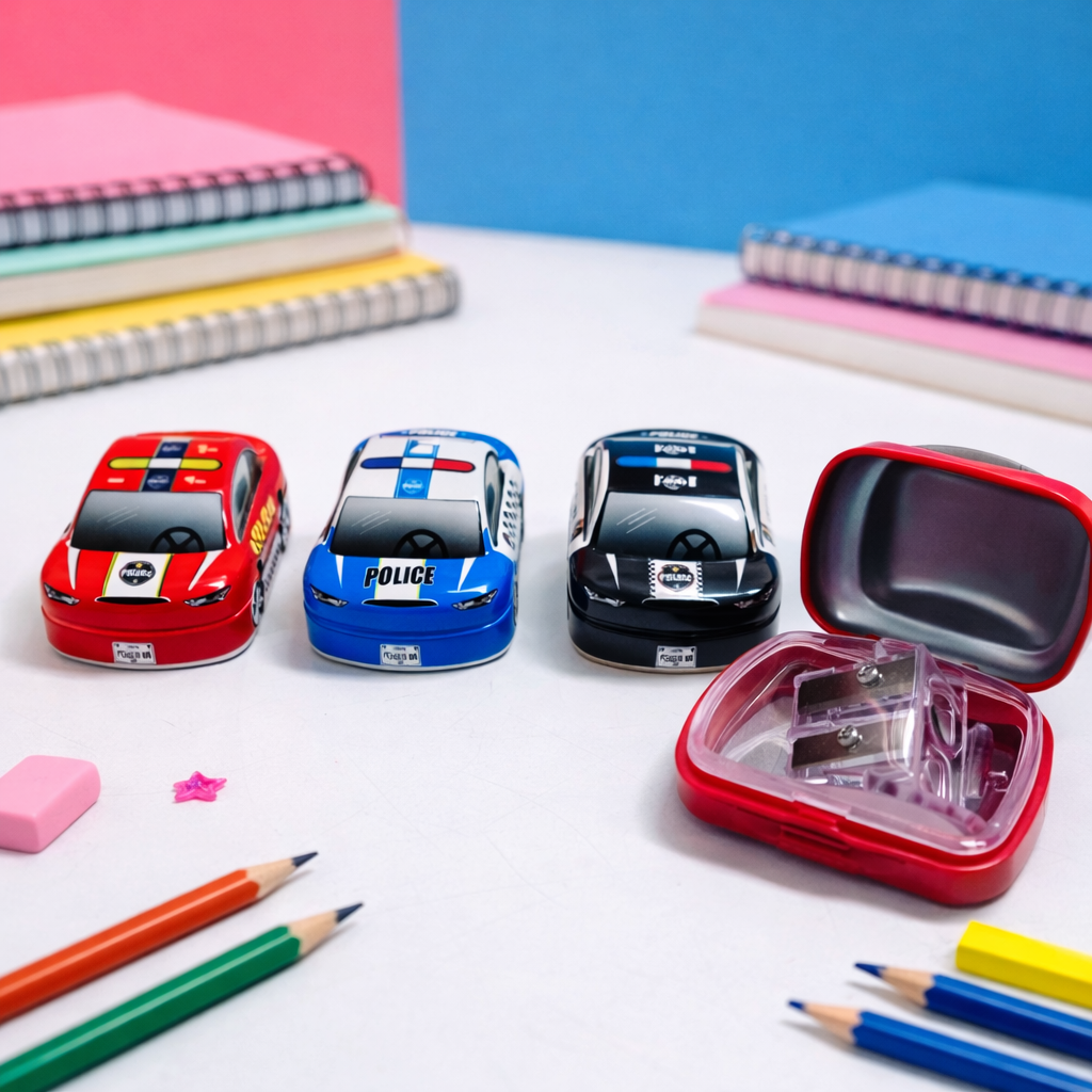 Kiwoo TurboMini Metal Car Sharpener 🚗⚡ - KIQOO