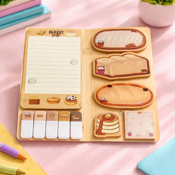 Kiwoo Coffee Sticky Notes Booklet (440 sticky notes) - KIQOO