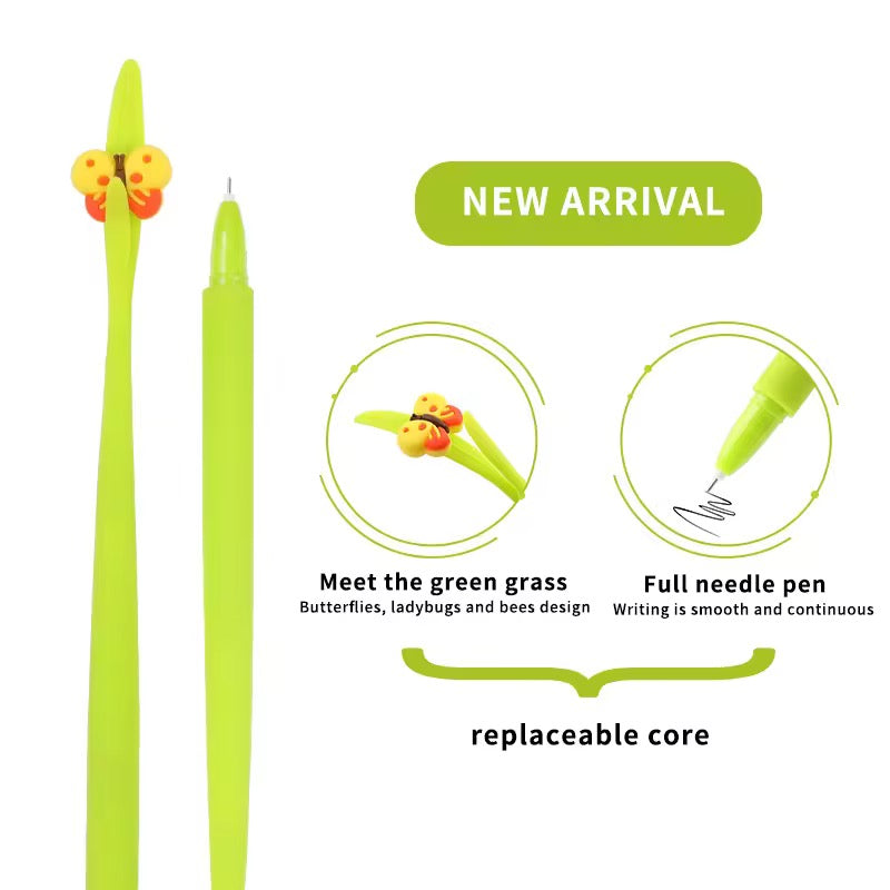 Kiwoo Grass Insect Wiggle Pen - KIQOO
