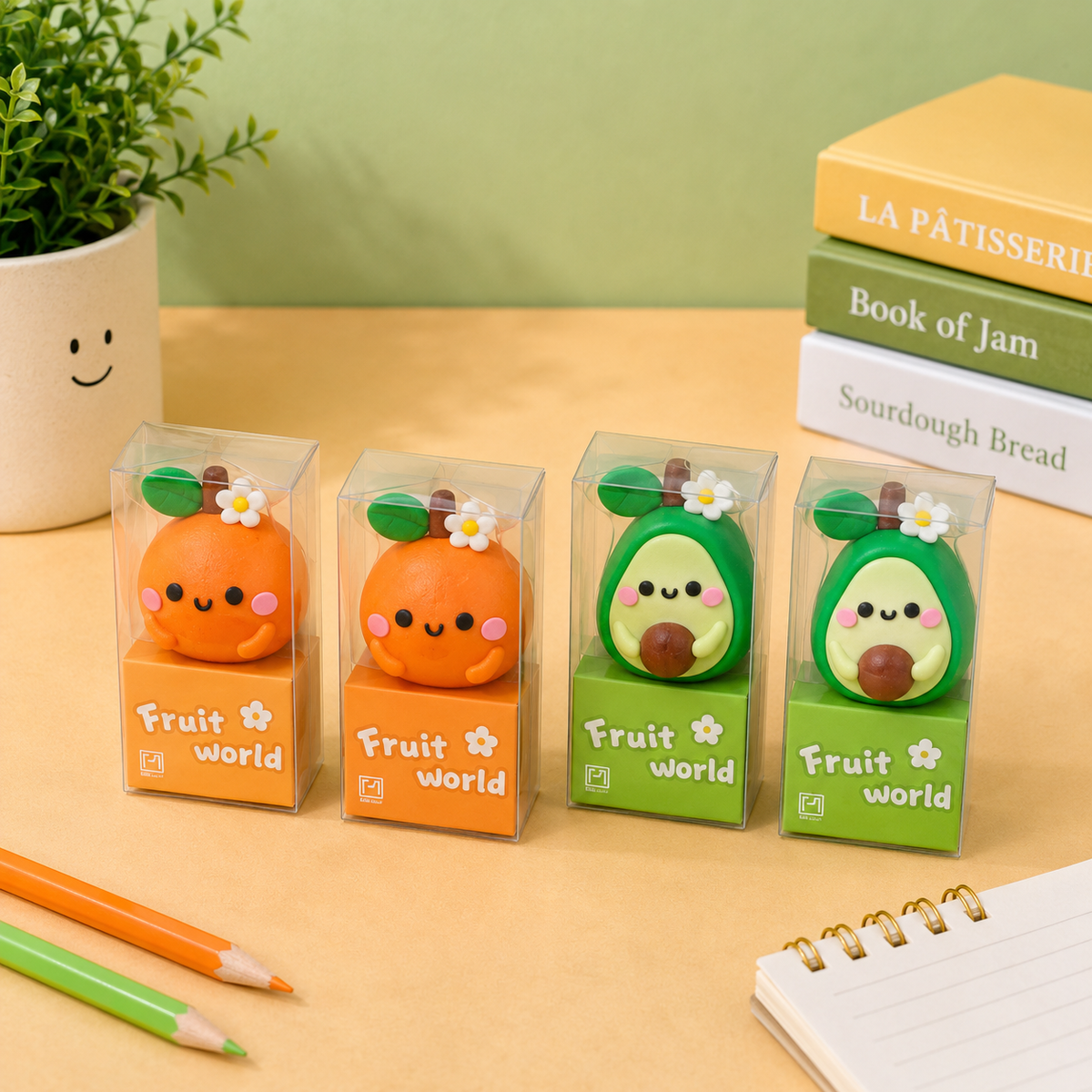 Kiwoo Fruit World Pencil Sharpener