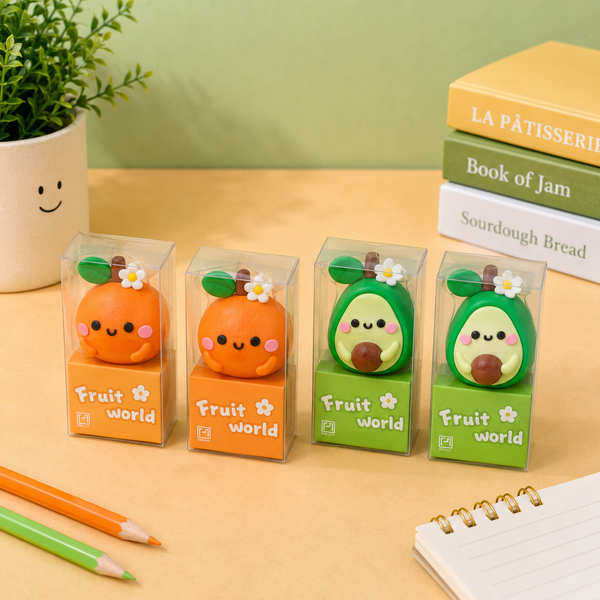 Kiwoo Fruit World Pencil Sharpener