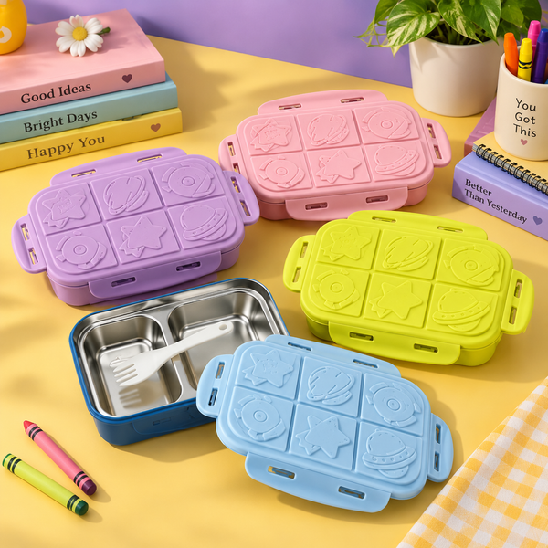 Kiwoo Space Bento Stainless Steel Lunch Box