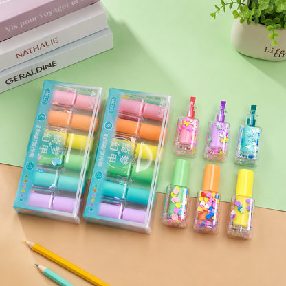 Kiwoo Nail Paint Highlighter Set