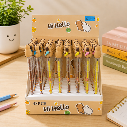Kiwoo Capybara Bullet Pencils