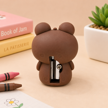 Kiwoo Bear Buddy Eraser Sharpener - KIQOO