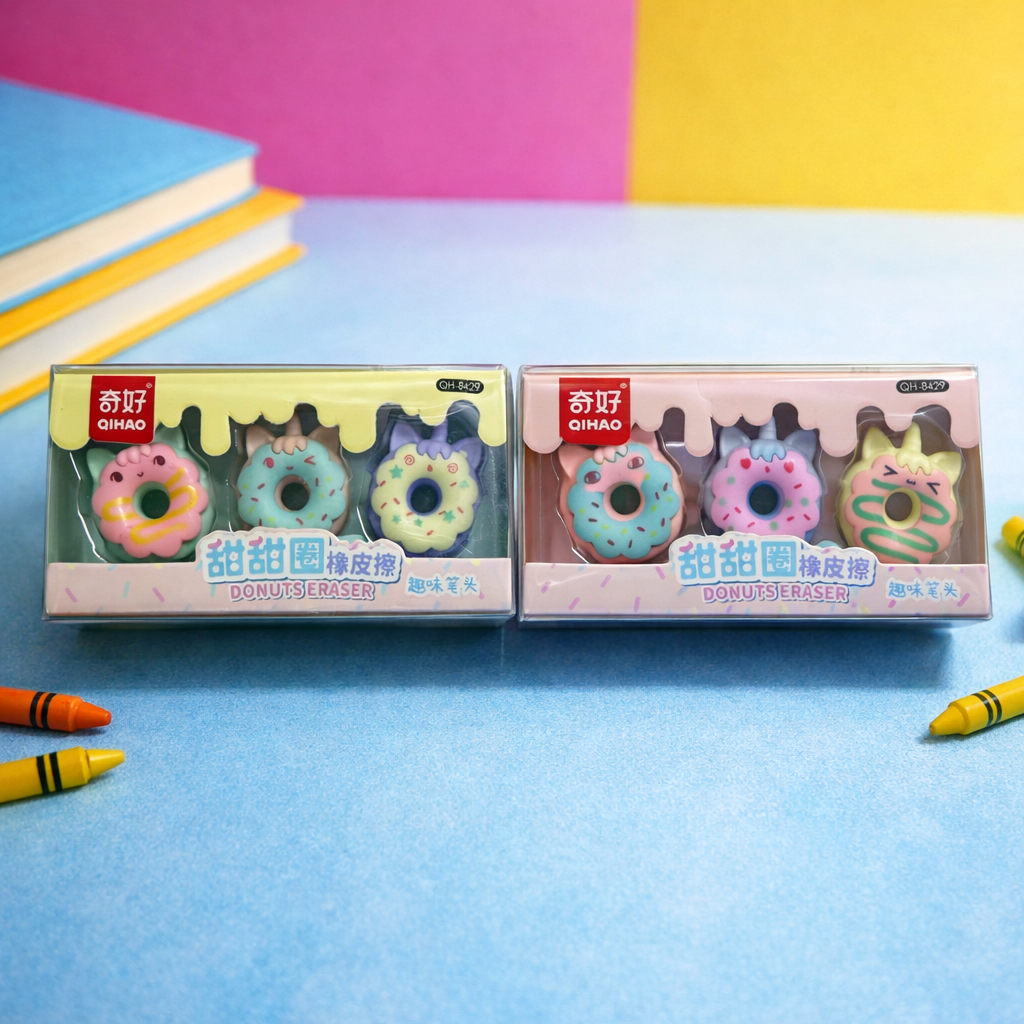 Kiwoo SweetRing Donut Eraser - KIQOO