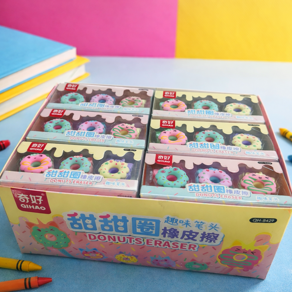 Kiwoo SweetRing Donut Eraser - KIQOO
