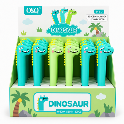 Kiwoo Dino silicone Ball Pens