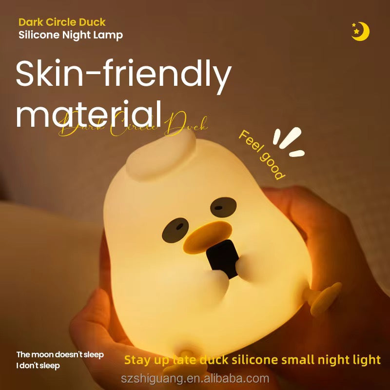 Kiwoo Darkwing Duckling Silicone Night Lamp