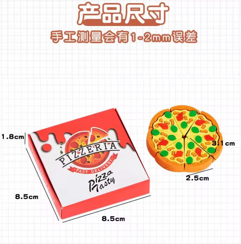 Kiwoo Pizza Eraser Box 🍕 - KIQOO