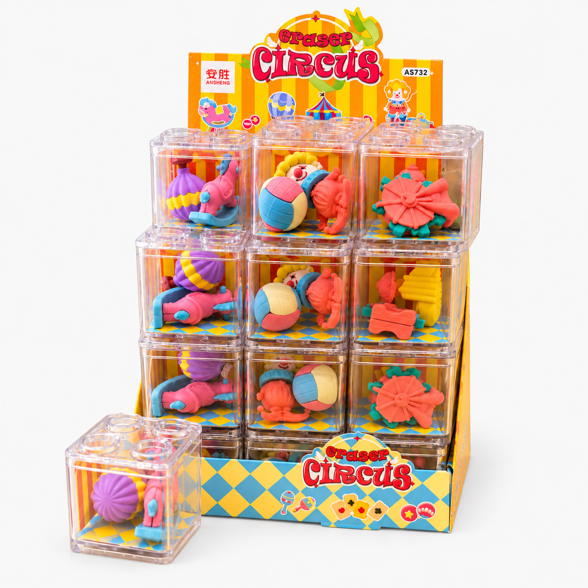 Kiwoo Circus Fun Eraser
