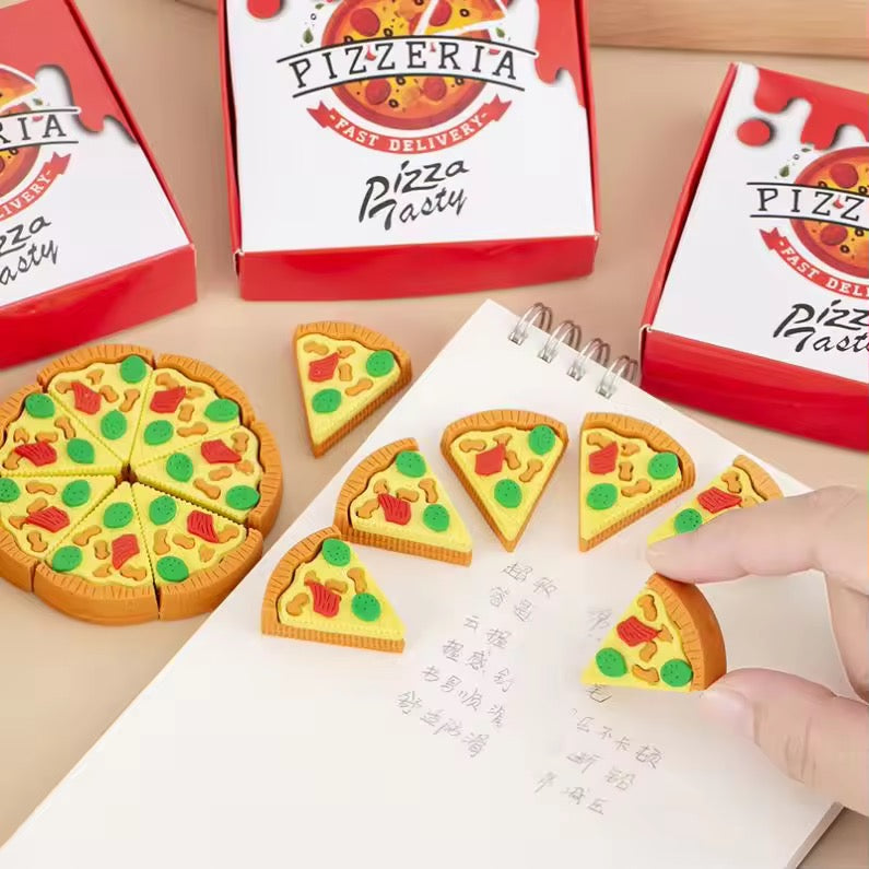 Kiwoo Pizza Eraser Box 🍕 - KIQOO