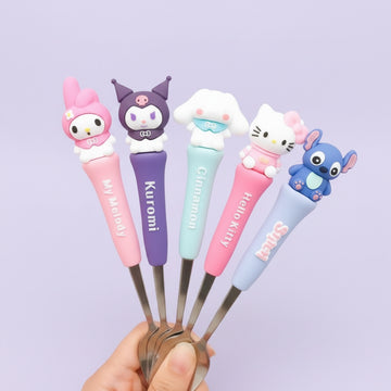Kiwoo Kitty Kuromi Cutlery Set - KIQOO