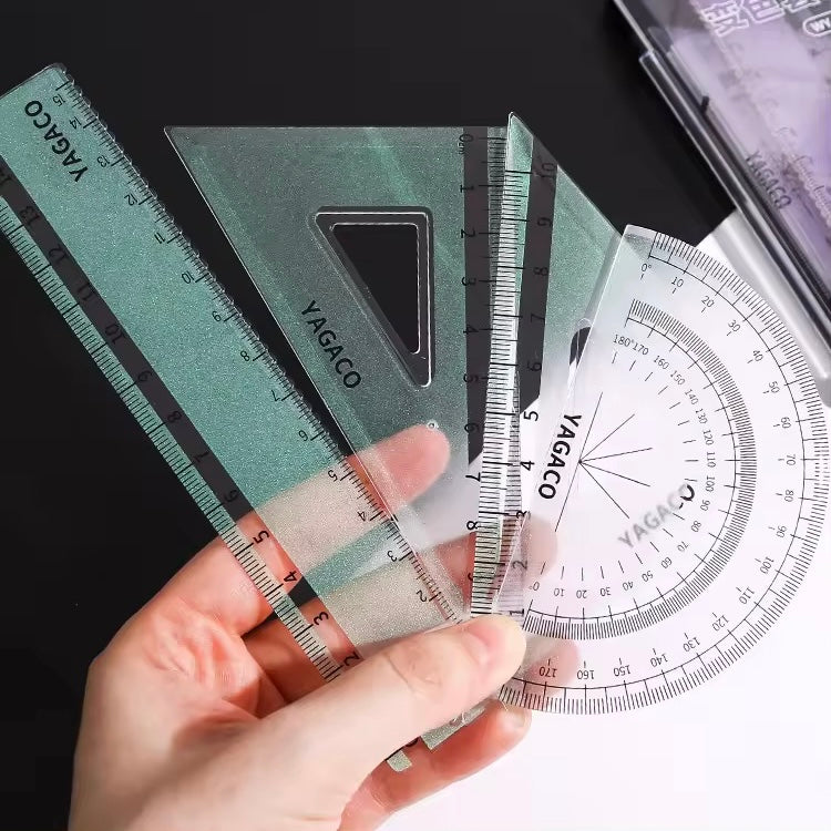 Change Rulers Kiwoo Aurora Crystal Colour-Changing Ruler Set – KIWOO
